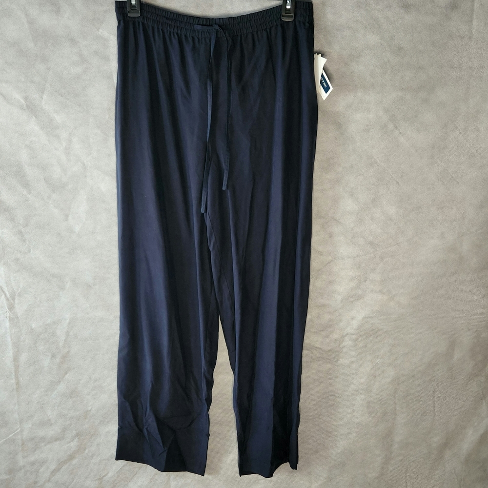 Jennifer Moore 100% Silk Wide Leg Pants Offer Elegance And Luxurious Comfort